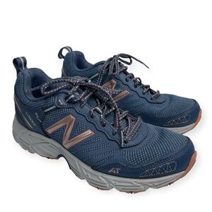 New Balance WTLONRH1 Lonoke Trail Running Shoes Sneakers Blue Pink Size 8.5